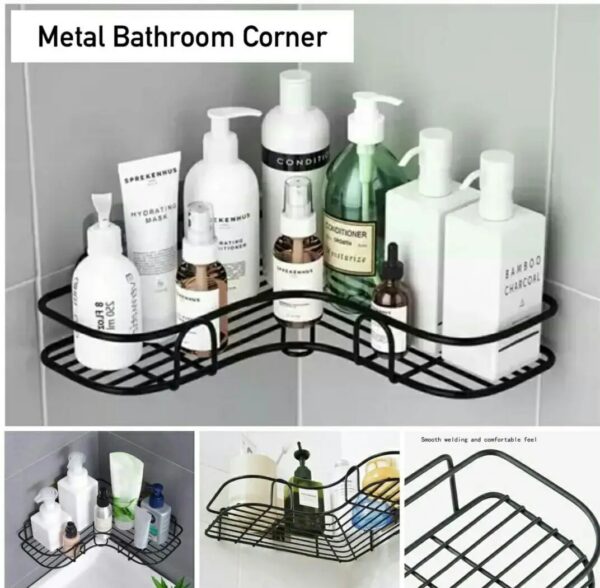 Metal Corner Rack Holder For bathroom