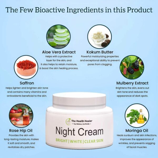 Night Cream Skin Whitening - Image 2