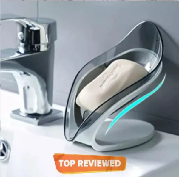 Smart Leaf Shape Soap Holder