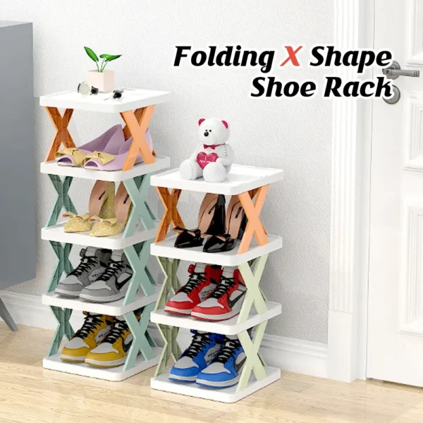 Stackable Shoe Rack/ Organizer-5 layer (Random Colour)