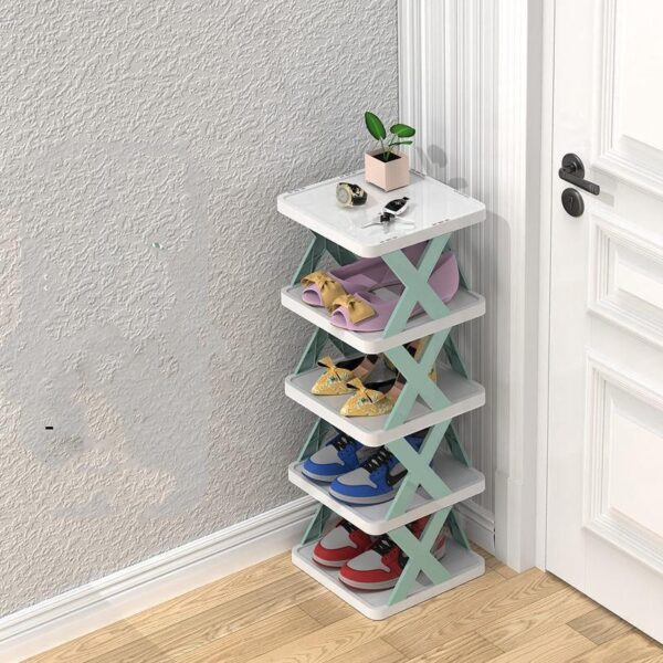 Stackable Shoe Rack/ Organizer-5 layer (Random Colour) - Image 3