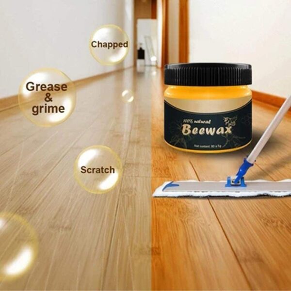 Beewax Furniture Polish-Natural Wood Wax Traditional Polish - Image 2